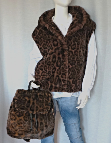 Hippie pelzweste faux fur - faux,