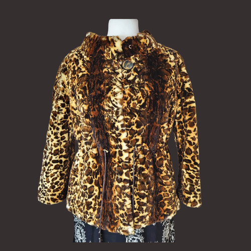 Echtfell fleckjacke biber - fleckjacke,