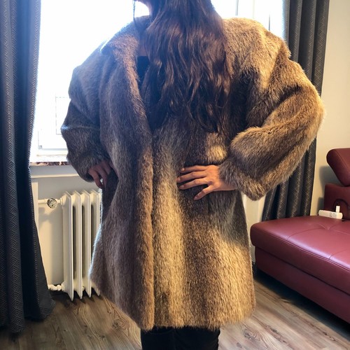Echtpelz mantel nutria warm - *echtpelz, *warm