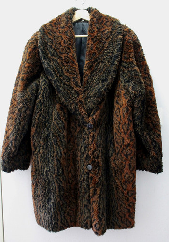 Pelzmantel leopard webpelz - leopard,