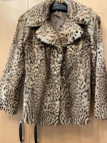 Damen pelz jacke wildkatze - damen,