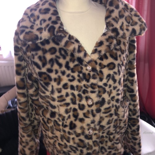 Jacke plüsch neu - pelz, m