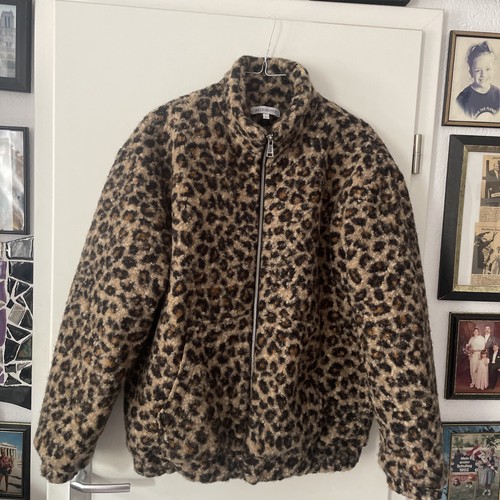 Pelz fell jacke leoparden - pelz/fell,